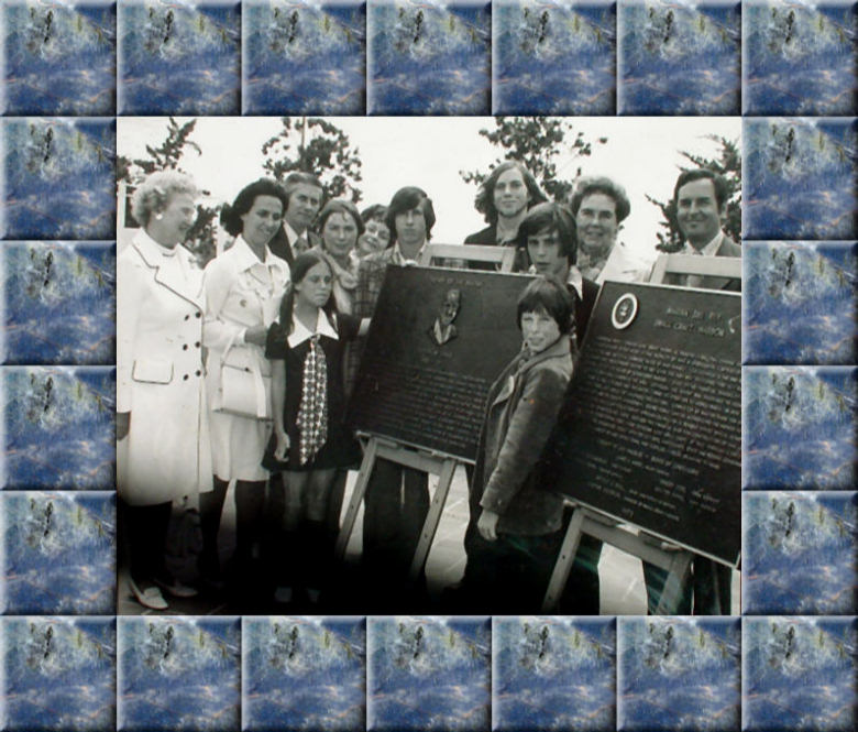 Photo of The Chace Family at the Burton W. Chace Park Dedication